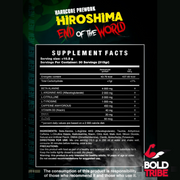 Preentrenador Pre Entreno Hiroshima End of the World Potencia Extrema 30 Serv